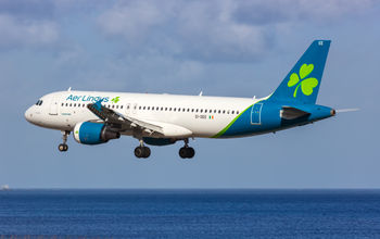 Aer Lingus Airbus A320 airplane.