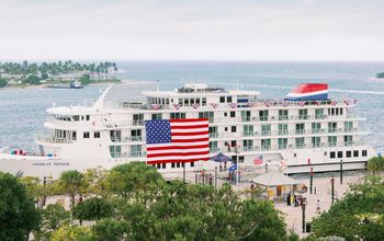 American Pioneer christening in Key West.