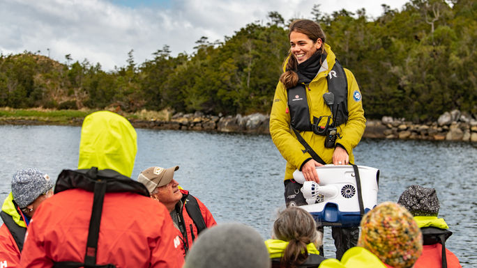 An excursion with HX Expeditions. An excursion with HX Expeditions.