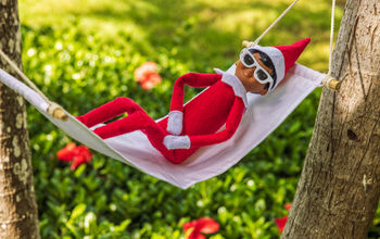 The Elf on the Shelf, Scout Elf, hammock, tropical, vacations, Beaches Resorts, holidays, seasons, Christmas, festive