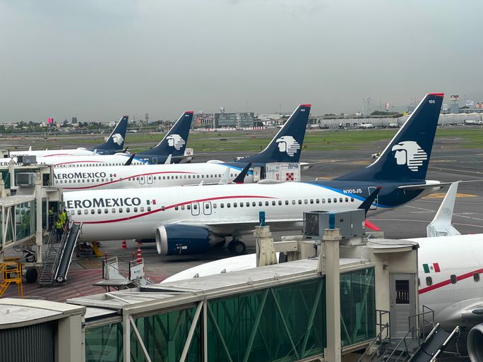 Benito Juarez International Airport in Mexico City, Mexico. Benito Juarez International Airport in Mexico City, Mexico.