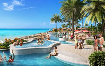 Royal caribbean, beach clubs, cruise line beach clubs, royal beach club paradise island