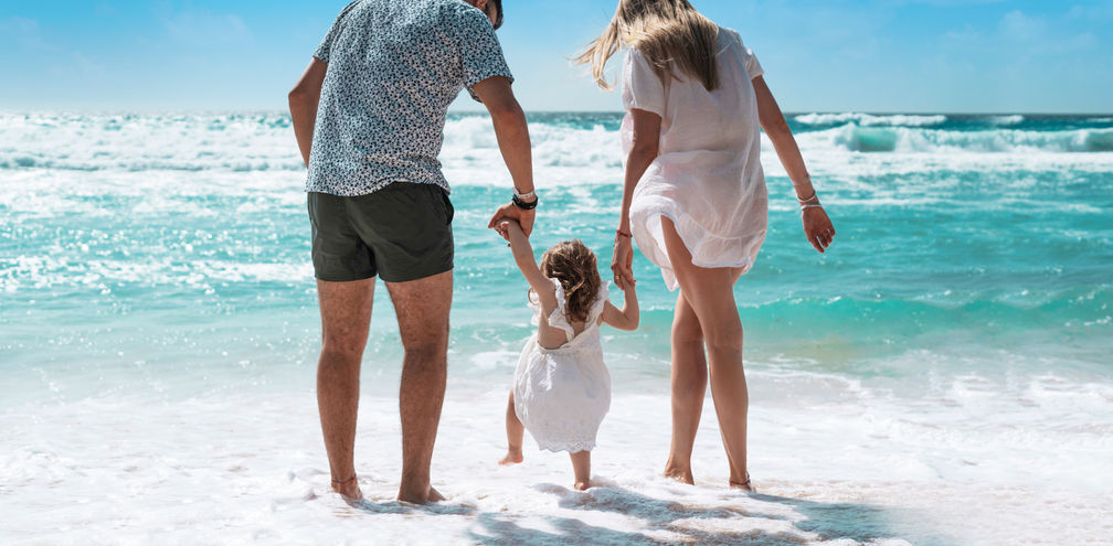 Family at Grand Oasis Cancun