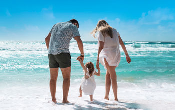 Family at Grand Oasis Cancun