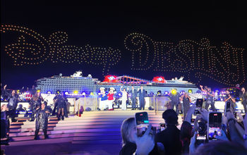Disney Destiny Christening, cruise ship, susan egan, dinsey cruise line,
