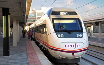 Renfe train in Spain
