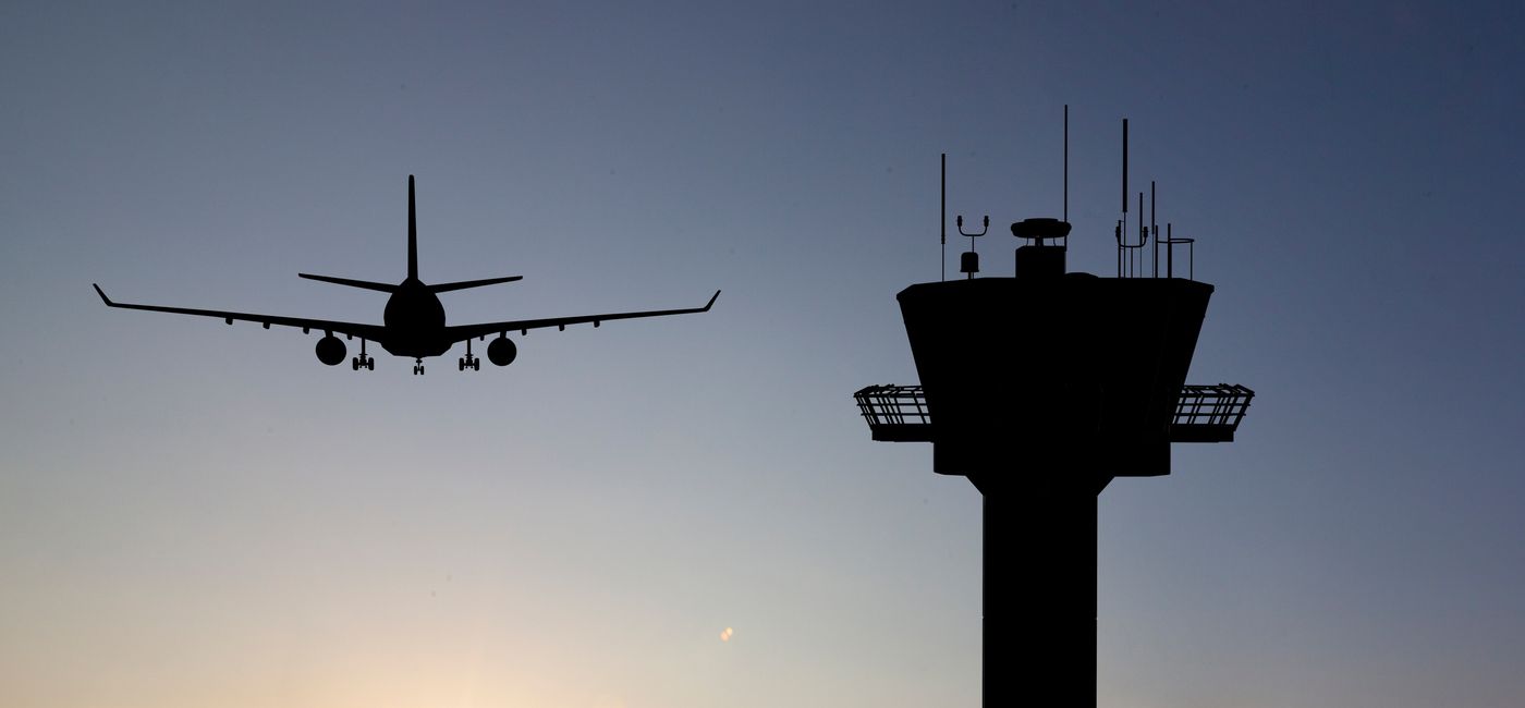Image: Air traffic control tower. (Photo Credit: ErsErg/Adobe)