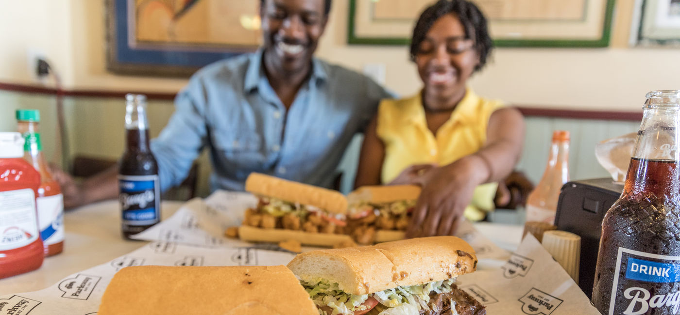 Image: Culinary delights in New Orleans. (Photo Credit: New Orleans & Company/Zack Smith)