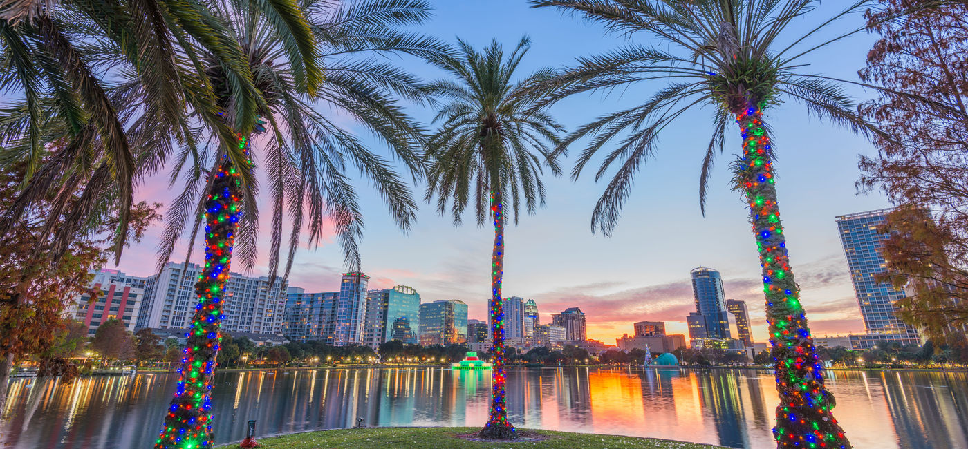 Image: Orlando, Florida downtown skyline at Eola Lake. (Sean Pavone / iStock / Getty Images Plus)