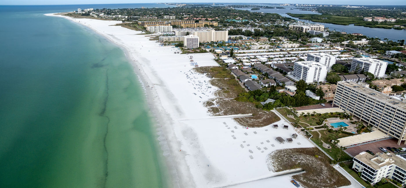Image: Siesta Beach on Siesta Key, Florida. (Photo Credit: Adobe Stock/aiisha)