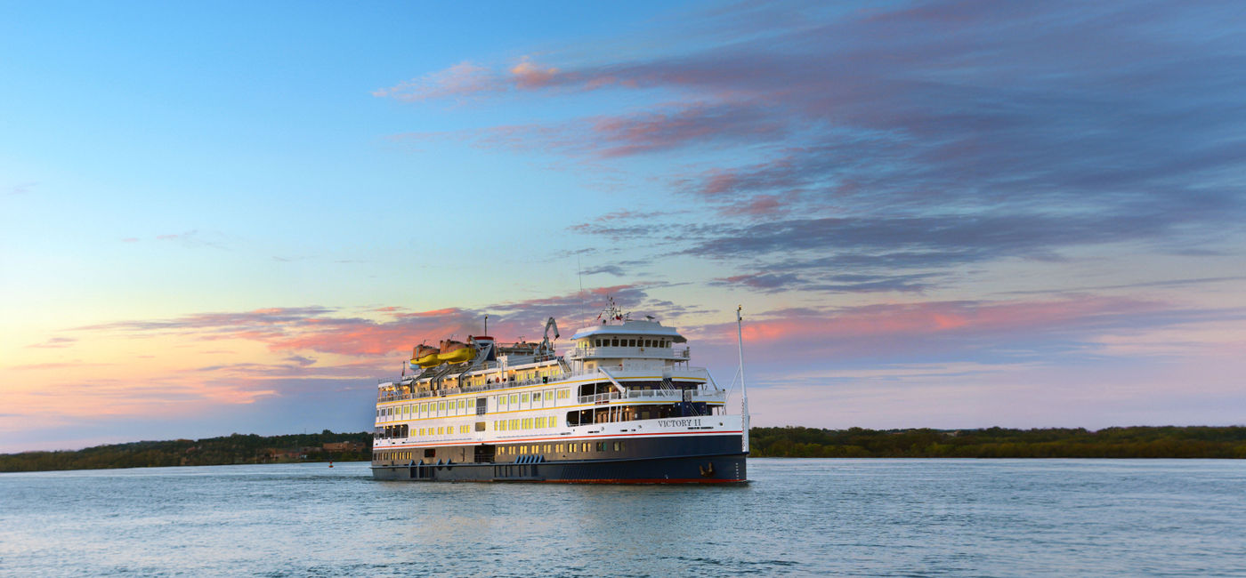 Image: Victory Cruise Lines is now sailing the Great Lakes, attracting multigenerational travelers. (Photo Credit: Victory Cruise Lines)