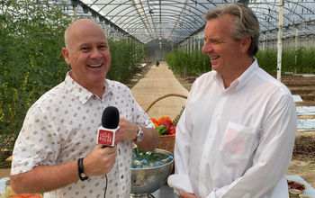 John Kirk with Jeroen Hanlo Food & Beverage VP - Karisma Hotels  & Resorts