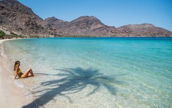 Beach in Loreto, Baja California Sur
