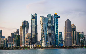 City Skyline and buildings - Doha , Qatar (Photo via Ahmed_Abdel_Hamid / iStock / Getty Images Plus)