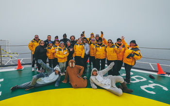 Travel advisors sailed aboard Ultramarine with Quark Expeditions