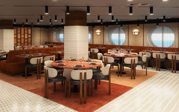 Rendering of Rojo by Razzle Dazzle Aboard Brilliant Lady.