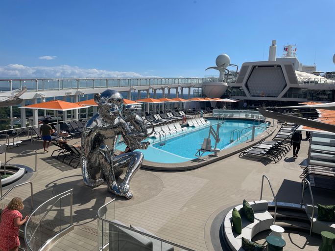 The Celebrity Pool Club on Celebrity Xcel The Celebrity Pool Club on Celebrity Xcel