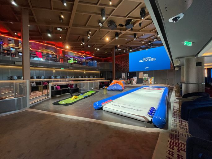 The Club and the new Attic at The Club offer games and activities The Club and the new Attic at The Club offer games and activities