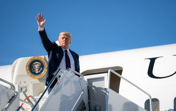 President Donald Trump, Air Force One,