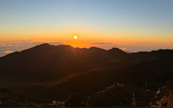 Sunrise at Haleakala, Maui