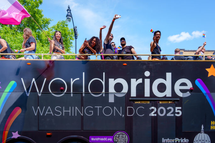 WorldPride Bus.